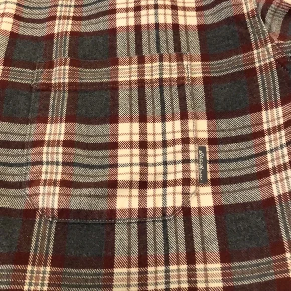 EDDIE BAUER CLASSIC FIT XLT 100% COTTON FLANNEL PLAID MEN’S SHIRT - #391 - Picture 12 of 12